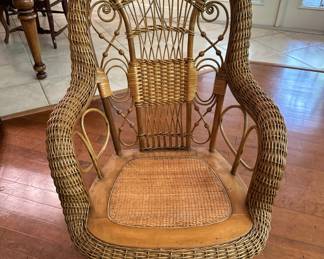 Antique Wicker Chair