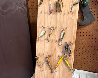 Vintage Fishing Plugs
Guaranteed to catch fish or you’re not casting correctly 