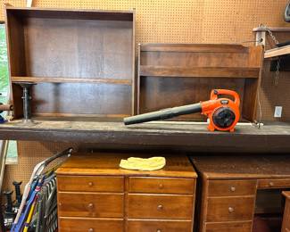 Wood Dresser
Wood Desk 
Blower