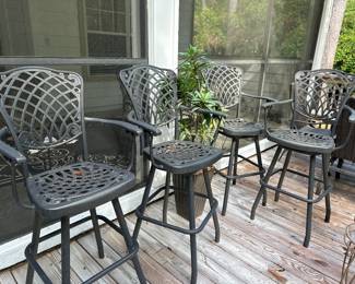 Metal Swivel Chairs