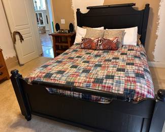 Queen Size Headboard , Footboard and Side Rails
Queen Size Mattress
Comforter and Sheets