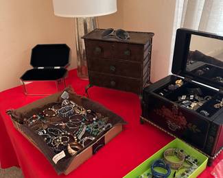 Costume Jewelry 
Jewelry Boxes