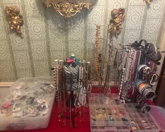 LOTS of costume jewelry