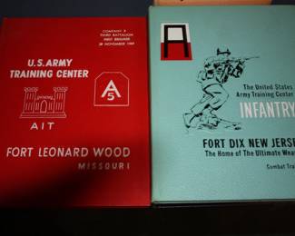 RARE U.S. Army Training Center 1969 Fort Leonard Wood Missouri / Infantry Fort Dix New Jersey Combat Training