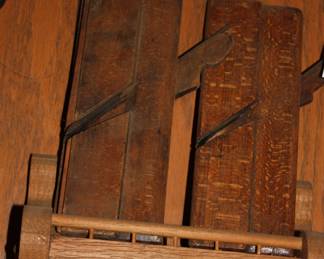 2 Vintage wood block trim planes