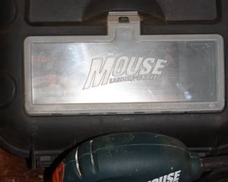 Black & Decker 'Mouse' palm sander in hard case