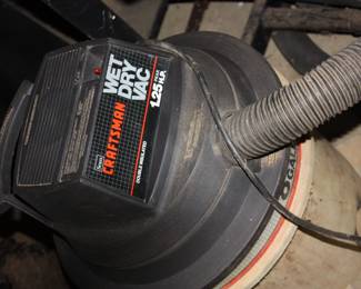 Craftsman wet/dry vacuum 1.2 HP