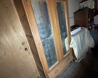 tall wardrobe with mirrors