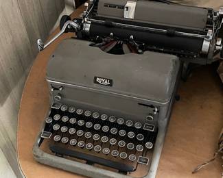 vintage typewriter
