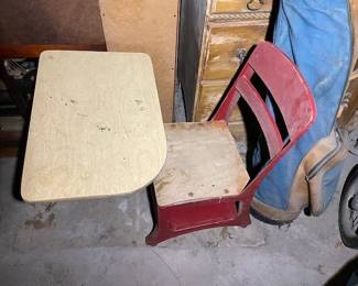 metal kid school desk