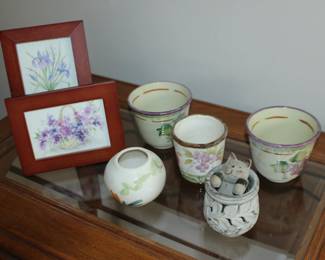 Floral Art and Pottery