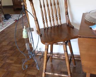Curved Back Bar Stool