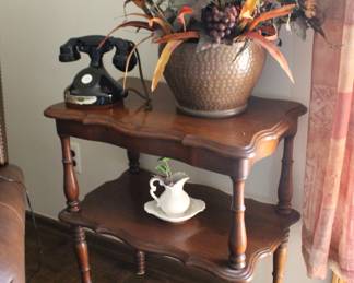 Vintage Tiered Table