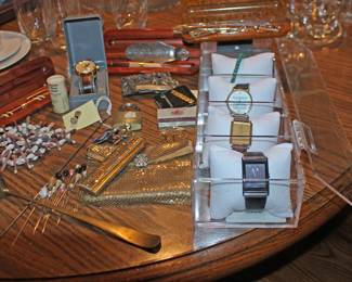 Jewelry, Watches, Pens, Purse, More