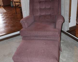 Chair & Ottoman