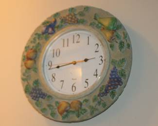 Kirsh Embossed Wall Clock