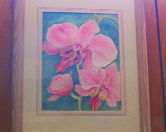 Original Watercolor Floral