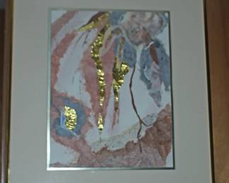 Collage with Touch of Gold