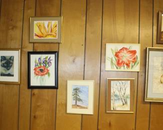 Original Florals, Animals, Landscapes Art
