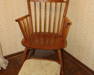 Unique Chair and Ottoman