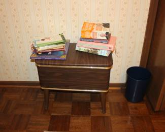 Sewing Basket and Books