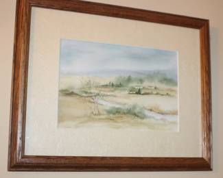Landscape Framed Art by Arlene
