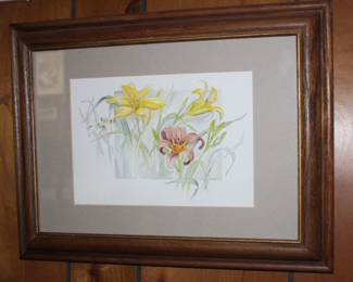 Arlene Watercolor Flowers