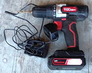 190 - Hyper Tough Cordless Drill & Charger You are buying a used as-is electric/electronic 