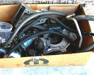 98 - Box Lot of Assorted Car Parts
