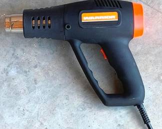70 - Warrior Heat Gun - 10" x 8" You are buying a used as-is electric/electronic item. We do not guarantee all components are present, and if it is not expressly stated, it is untested.

