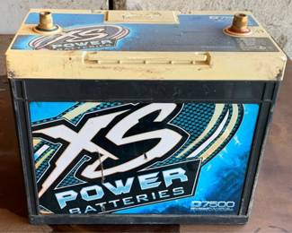 145 - XS Power D7500 Battery - 7" x 13" x 11" You are buying a used as-is electric/electronic item. We do not guarantee all components are present, and if it is not expressly stated, it is untested.