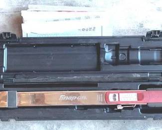 66 - Snap-On TQ Torque Wrench in Case
