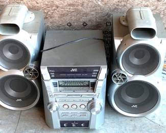 48 - JVC CD/Cassette Stereo MXGL5 - 30x16x12 You are buying a used as-is item. We do not guarantee all components are present, and if it is not expressly stated, it is untested.
