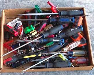 85 - Lot of Screwdrivers & More
