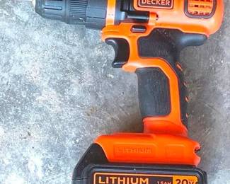 183 - Black & Decker Cordless Drill (No Charger) You are buying a used as-is electric/electronic item. We do not guarantee all components are present, and if it is not expressly stated, it is untested.
