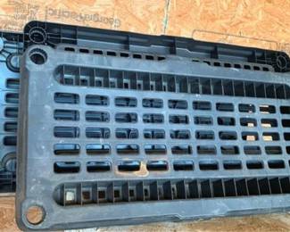130 - Plastic Shelves (Shelves only - NO LEGS) 18" x 35"
