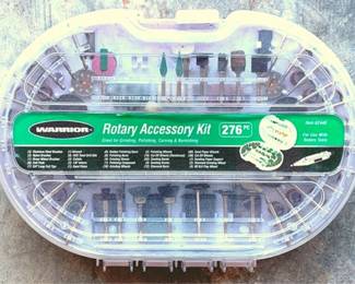 62 - Warrior Rotary Accessory Kit in Case - 12" x 8"
