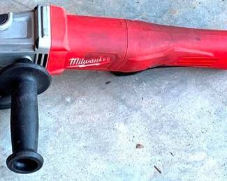 69 - Milwaukee 4.5" Grinder - 20" x 9" You are buying a used as-is electric/electronic item. We do not guarantee all components are present, and if it is not expressly stated, it is untested.