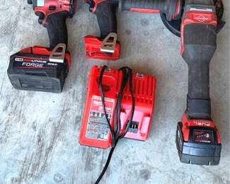 193 - 4 Milwaukee Cordless Tools & 2 Chargers You are buying a used as-is electric/electronic item. We do not guarantee all components are present, and if it is not expressly stated, it is untested.
