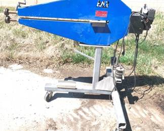 25 - MB Electric Bead Roller - 45" x 52" x 38" You are buying a used as-is item. We do not guarantee all components are present, and if it is not expressly stated, it is untested.
