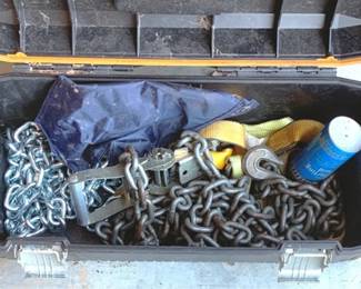 18 - Bostitch Toolbox with Chains & Strap

