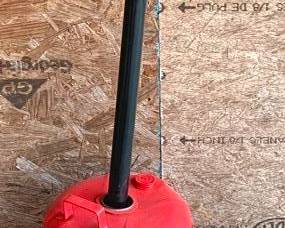31 - 5 Gallon Portable Oil Drain Dolly - 44" x 14"

