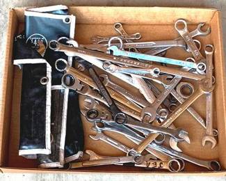 151 - Tray Lot of Assorted Wrenches

