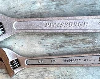 148 - 2 Adjustable Wrenches
