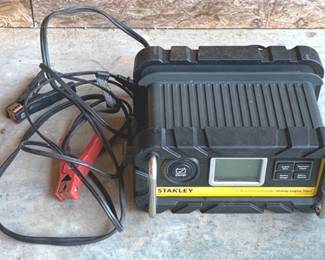 26 - Stanley 15 40 Amp Battery Jump Box - 12" x 8" x 6" You are buying a used as-is item. We do not guarantee all components are present, and if it is not expressly stated, it is untested.
