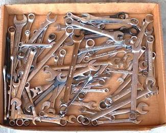 152 - Tray Lot of Assorted Wrenches
