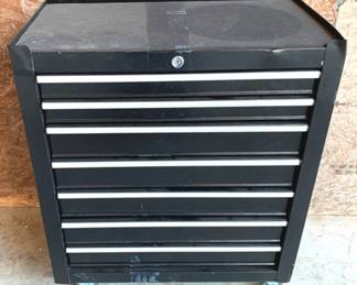 4 - Metal Rolling Toolbox - 7 Drawer 25x13x30
