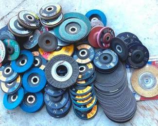 12 - Lot of Assorted Grinding/Polishing Wheels
