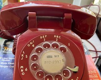 Beautiful, Bell, RED, RotaryTelephone--Hotline Link?