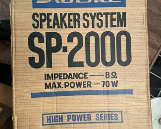 Sansui 1970's? Speaker System SP-2000 Pair